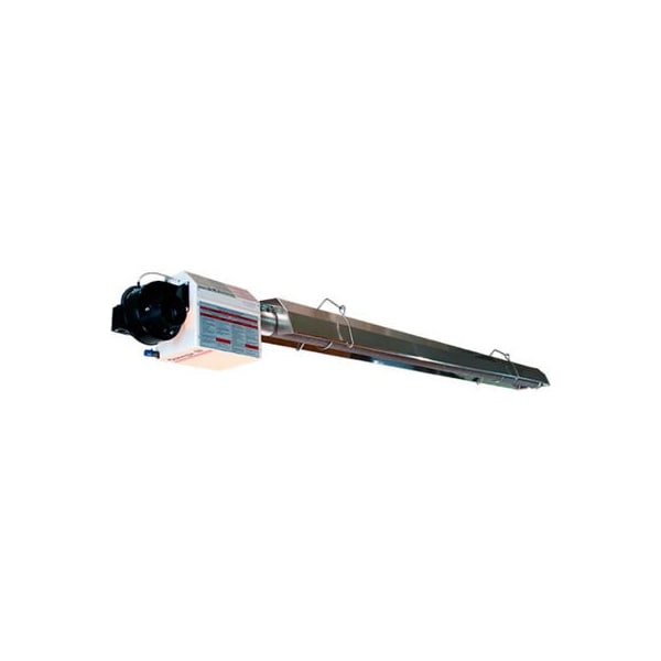 Combustion Research Corporation Omega II Propane Gas Infrared Straight Tube Heater, 60' Tube Length, 200000 BTU 0945.60LP.S - main